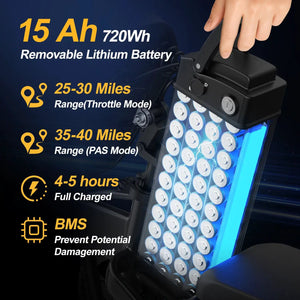 Lightweight Foldable Electric Bike — product view 5