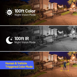 ANNKE 12MP IP67 Dual Light PoE Camera With Color Night Vision And Microphone - stepyours.com