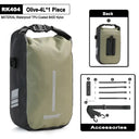 Rhinowalk Bike Front Fork Bag Waterproof 4L-6L Pack Quick Release For MTB Road Bike Scooter Cycling Shoulder Bag Storage Bag