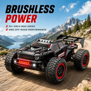 ZNLYRION RC Truck PRO High Speed Brushless Full Metal Gear Differential — product view 2