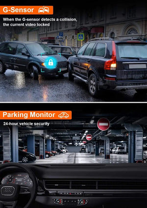 4 Lens Car DVR 360 Degree Dash Cam 1080P Front Left Right Rear View Camera - stepyours.com