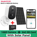 1080P Solar Outdoor WiFi Camera - PIR Motion Alarm and Cloud Storage.add Hooks - stepyours.com