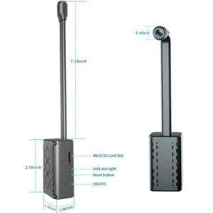 Loop Record Mini Camera 1080P HD WiFi Wireless Cam IP Secret Video Recorder Security Protection Surveillance Sensor Alarm Push by stepyours.com