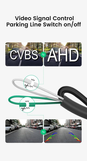 GreenYi AHD Car Rear View Camera 170 Degree Fisheye HD Night Vision Waterproof - stepyours.com