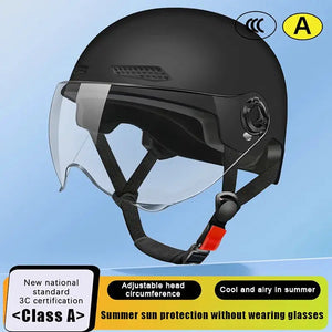 Cartoon Half Helmet With Goggles — product view 19