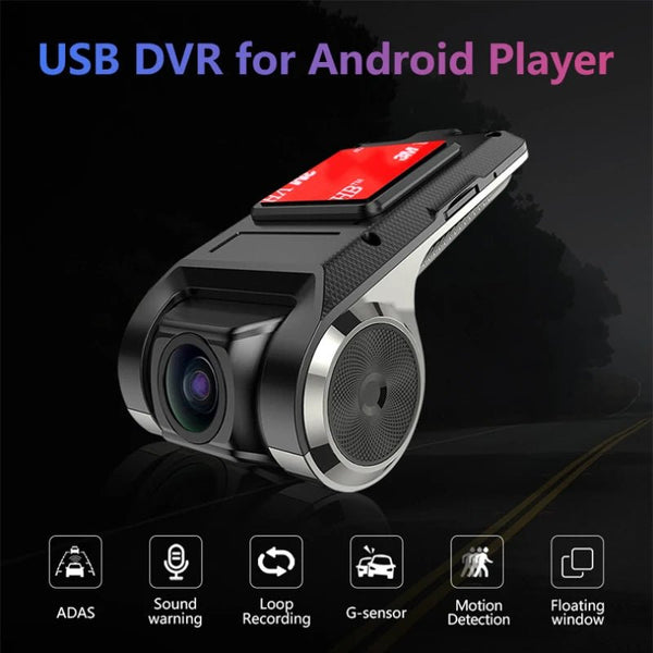 Car DVR Dash Cam With WiFi And ADAS 1080P Night Vision USB - stepyours.com