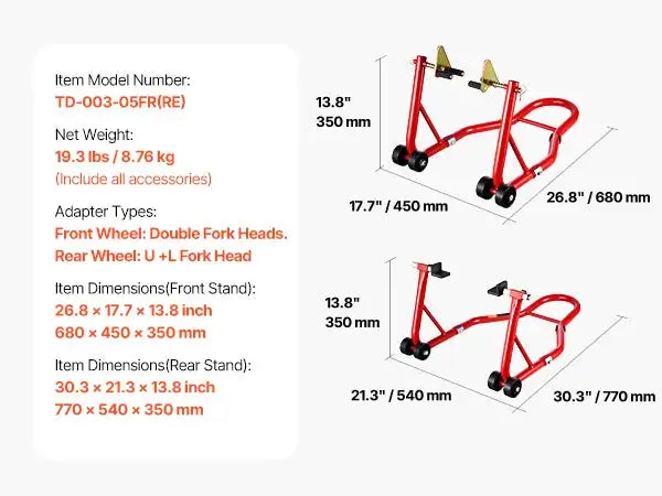 Steel Motorcycle Lift Stand — product image 9