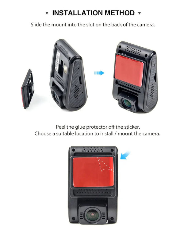 VIOFO A119 V3 2K Car Dash Camera With Parking Mode G Sensor Rota Lens - stepyours.com