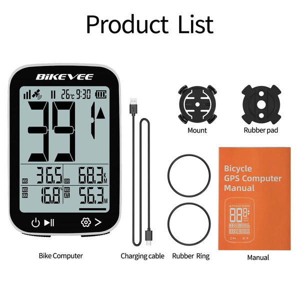 Wireless Bike Computer Speedometer — product view 7