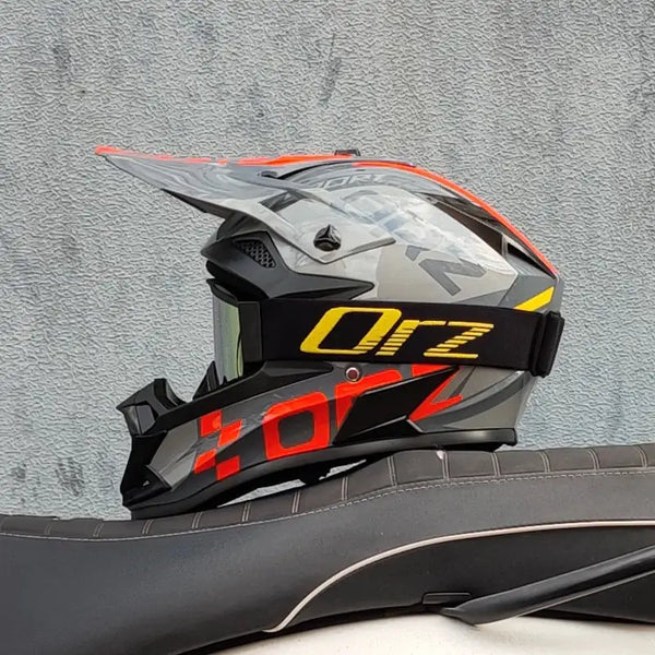 DOT Full Face Motorcycle Helmet off Road — product view 12