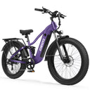 ESKUTE C300R-SO - Full Suspensions - Electric Bike for Adults ，48V20.8Ah Battery Ebike up to 80 Miles, Peak, 26x4.0 Fat Tire Step-Over Ebike, 8-Speed, UL2849 E-Bike