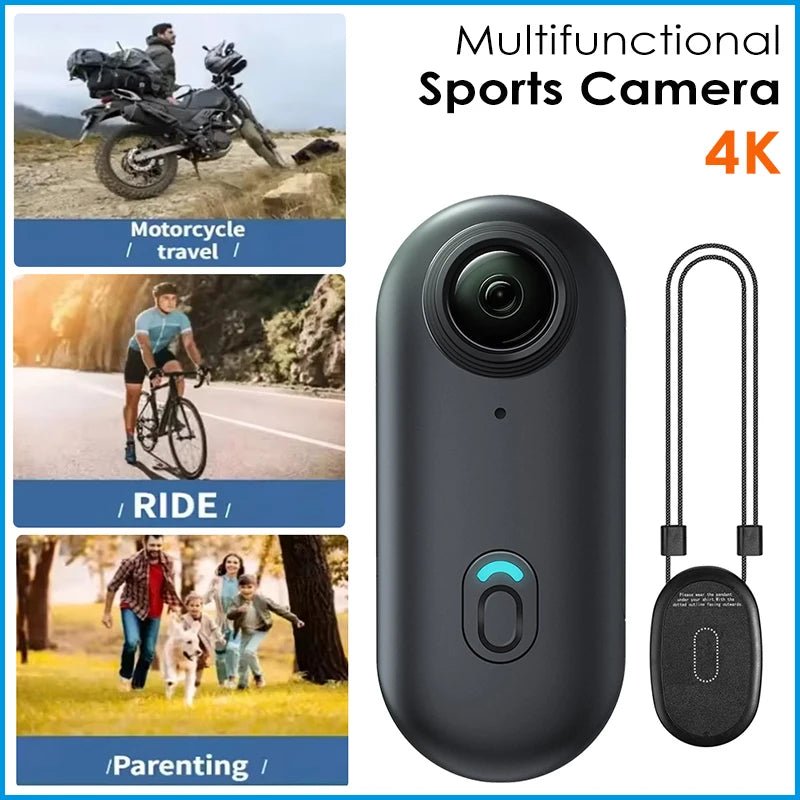 4K FHD Action Camera Helmet Mounted For Outdoor Motorcycle And Bike Video - stepyours.com