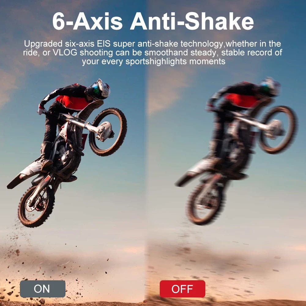 Ourlife MTR60 Action Cam 2.0 Touch Screen EIS 170 Degree Waterproof 30M WiFi - stepyours.com