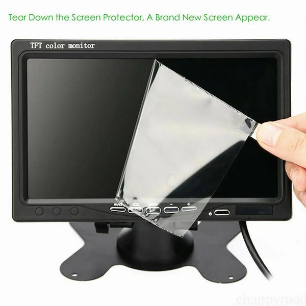 12 To 24V IR Back Up Camera Night Vision For RV Truck Car With 7 Inch Monitor - stepyours.com