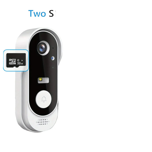 Tuya WiFi Video Doorbell - 2-Way Audio, Outdoor 1080P HD, SD+Cloud Storage, Motion Detection, Easy Setup & Live Alerts by stepyours.com