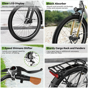 Urban Commuter Step Thru Bike — product view 5