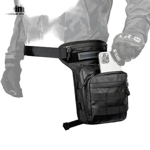 Rhinowalk Motorcycle Drop Leg Bag Thigh Belt Waist Bag Multifunction Motorbike Tactical Travel Cell/Mobile Phone Purse Chest Bag