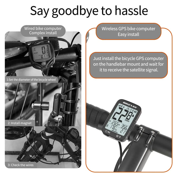 Bikevee Wireless Cycling Computer — product view 2
