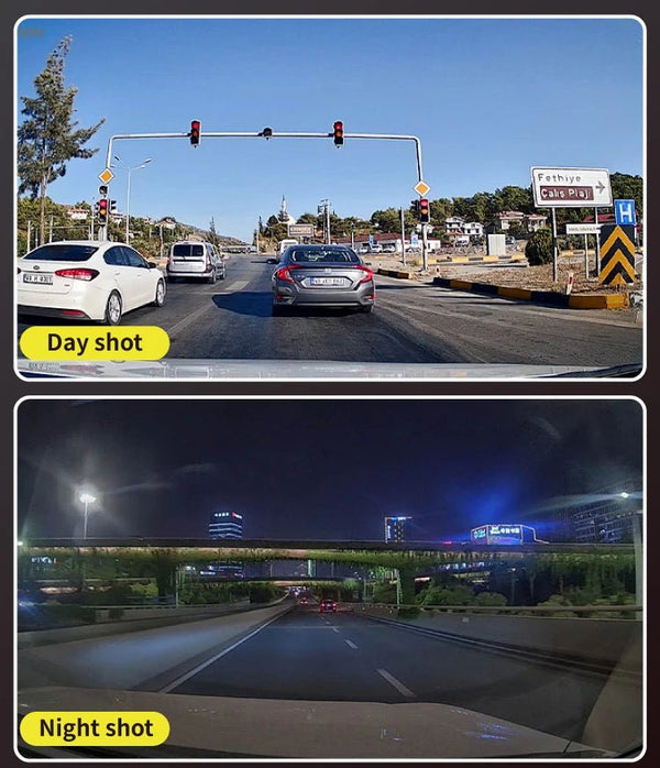 3 Channel Car Dash Camera 1080P Front Rear Cabin Night Vision - stepyours.com