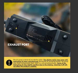 Corded Car Tire Inflator Pump — product view 3