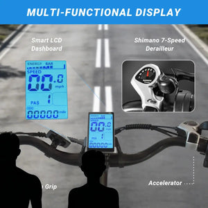 Dyu Compact City Electric Bike — product view 5