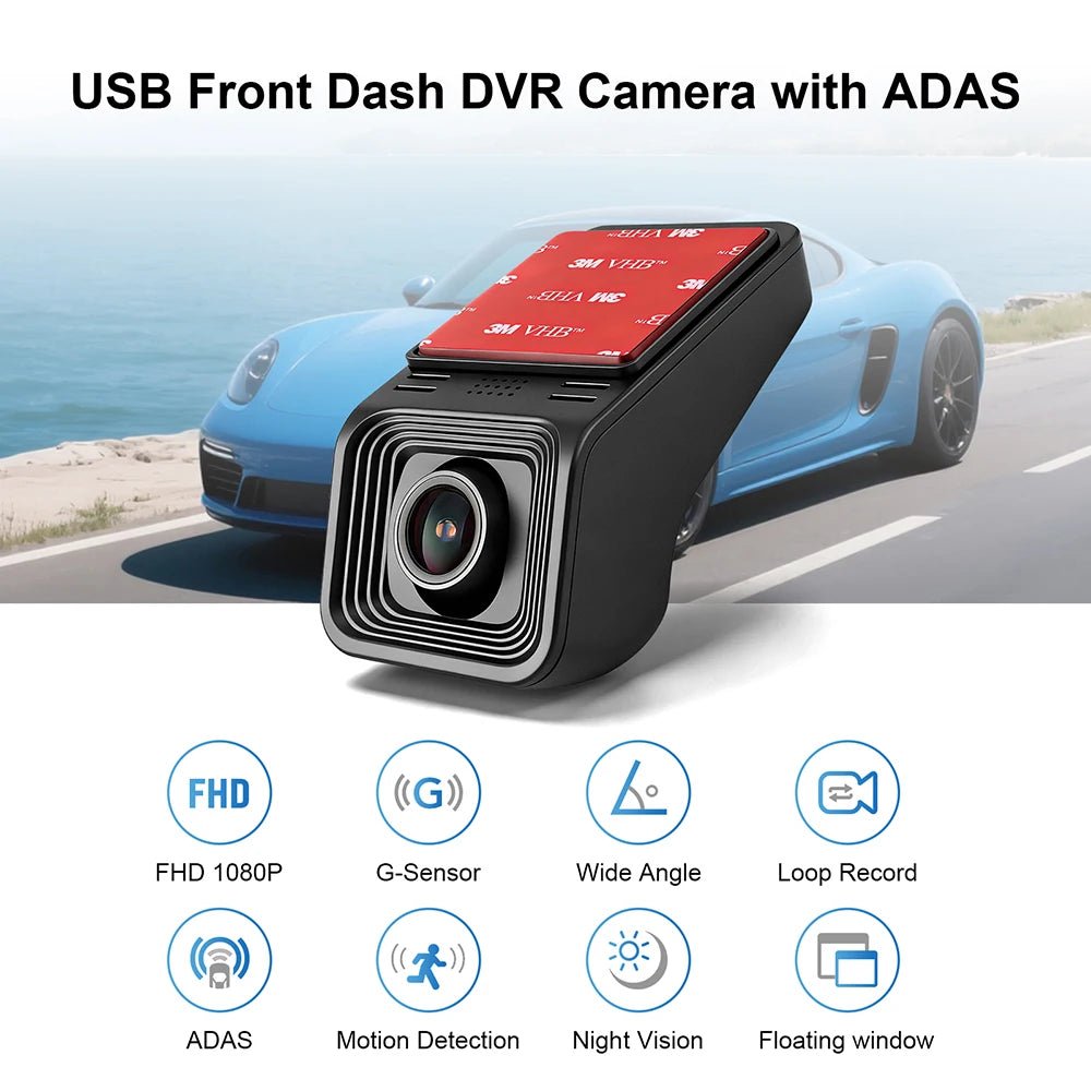 4K WiFi Car Dash Cam Dvr 24H Parking Monitor App Control Video Recorder - stepyours.com