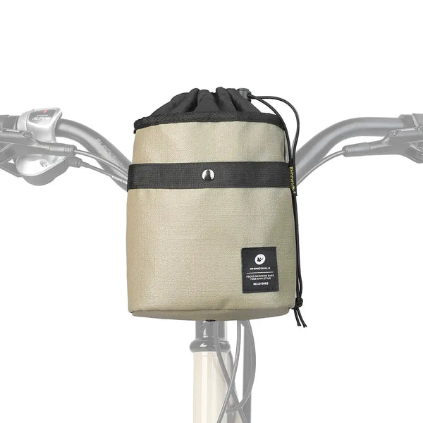 Rhinowalk Morandi Color Bike Front Bag 2.5L Water Bottle Bag High Capacity Bike Handlebar Bag Portable Cycling Shoulder Pack