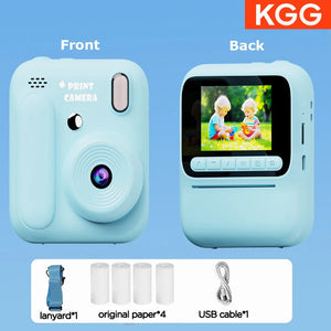 Kids Color Printing Instant Camera 32GB 1080P Digital Photo Video Gift - stepyours.com