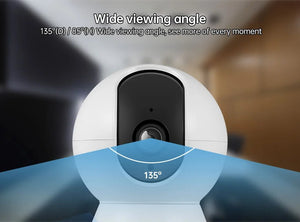 KERUI K259 5MP WiFi Indoor IP Camera With Tuya Smart App AI Tracking - stepyours.com
