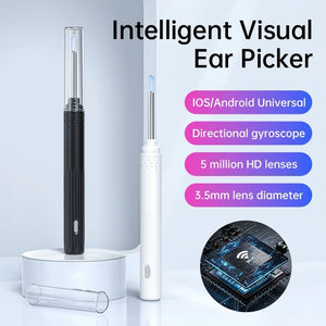 KERUI Ear Wax Removal Cleaner With 5MP HD Camera - See Ear Canal Add Hooks - stepyours.com