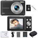 Kids Digital Camera Camcorder 16x Zoom 1080P 44MP for Beginners - stepyours.com