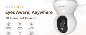 2Pcs Indoor 2K Security Cameras One Touch Call For Home Monitoring - stepyours.com