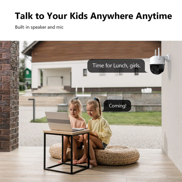 IMOU Cruiser SE Plus Outdoor WiFi Camera AI Human Detection Night Vision - stepyours.com