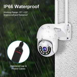 A8 8MP 4K PTZ Outdoor Wireless IP Camera - Smart AI Auto Tracking