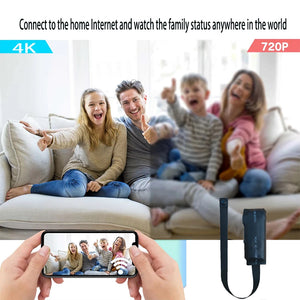 Newly improved 4K HD mini WiFi camera, supporting remote viewing, motion detection, DIY home nanny style camera by stepyours.com
