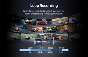 Kawa Mini 3 Pro 2K Car Dash Cam With WiFi App Voice Control Parking - stepyours.com