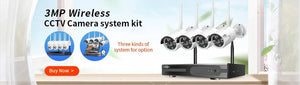 Hiseeu 3/5/8MP Wireless IP Camera - Waterproof 1080P WiFi Bullet for CCTV Kits - stepyours.com