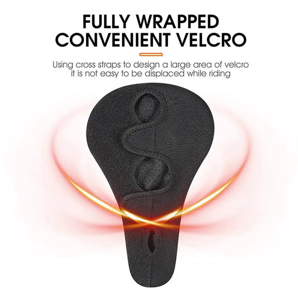 Gel Padded Bike Seat Cover Waterproof Cushion