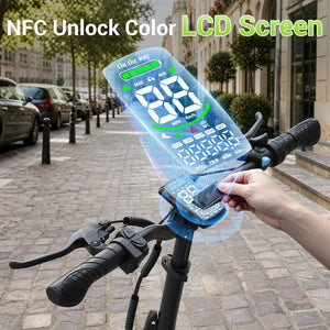 Spacewalk 1500W Foldable Electric Bike for Adults 20x4.0 Folding E-Bike 48V 15Ah Removable Battery 28MPH Long Range 45-60 Miles 7-Speed Gears 5 PAS with NFC Unlock