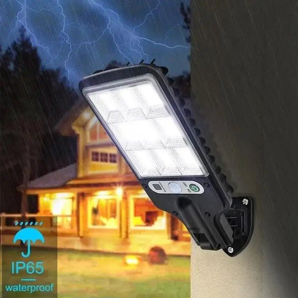 Solar Outdoor Led Wall Lamp With Motion Sensor Light — product view 2