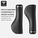 TOSUOD Bicycle Grips Lightweight Shock-Absorbing MTB Handle Bar Covers Comfortable Handlebar Grips Skid-Proof Grips Part
