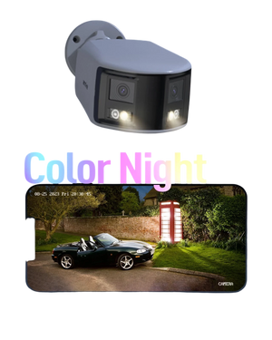 ANNKE 4K 8MP Dual - Lens Outdoor PoE Camera - 180 - Degree Wide View - stepyours.com