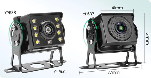 GreenYi AHD 1920x1080P Fisheye Wide Angle Car Rear View Camera For Bus Truck - stepyours.com