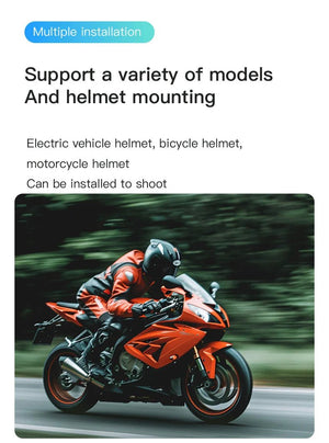 4K Mini WiFi Magnetic POV Action Camera for Sports Waterproof Helmet Cam - stepyours.com