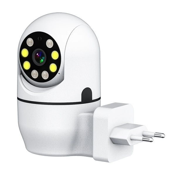 Tuya PTZ IP Camera - Auto Tracking And Color Night Vision Security Add Hooks - stepyours.com