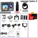 HUAFANT M4R Action Camera 5K 4K60FPS Waterproof 30m IPS Touch LCD 5X Zoom - stepyours.com