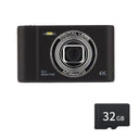 4K Digital Camera Travel Selfie Camera 36MP 1080p 2.4in Screen Optical Zoom - stepyours.com