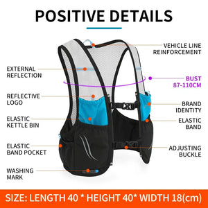 Ultra-light Hydration Vest for Runners — product view 2