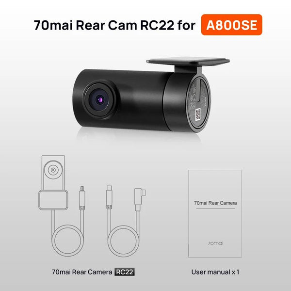 70mai Rear Camera RC Series For A800SE A510 A200 X800 T800 - stepyours.com
