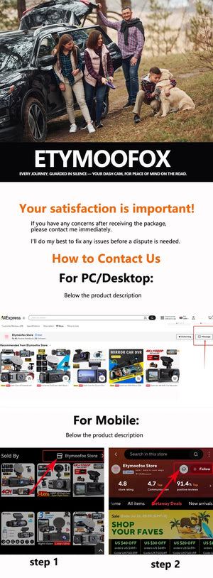 4 Channel 360 Dash Cam With 1080P Front Left Right Rear 24H Parking - stepyours.com